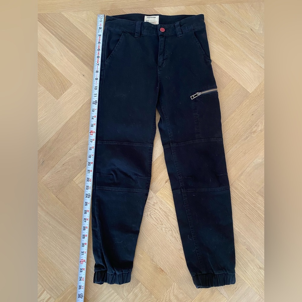 Black Zadig and Voltaire cargo pants